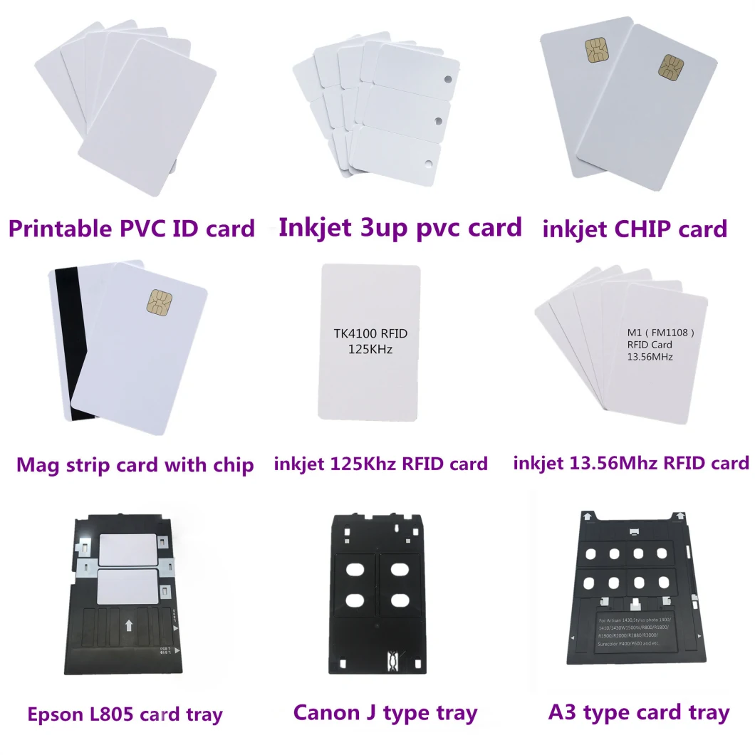 Factory Direct Sale Inkjet Printable PVC Card