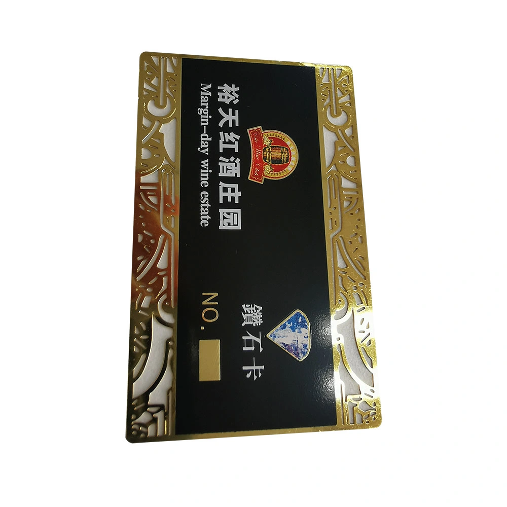 Manufacture Custom Stainless Steel Store Guest Metal Cards