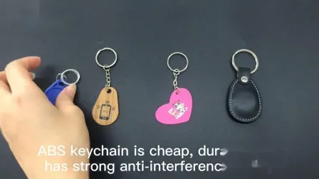 13,56 МГц ABS RFID-брелок NTAG213 RFID-брелок NFC-брелок для ключей