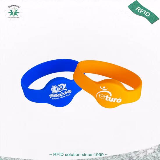 Нейлоновый тканый браслет RFID/браслет NFC/браслет из ПВХ