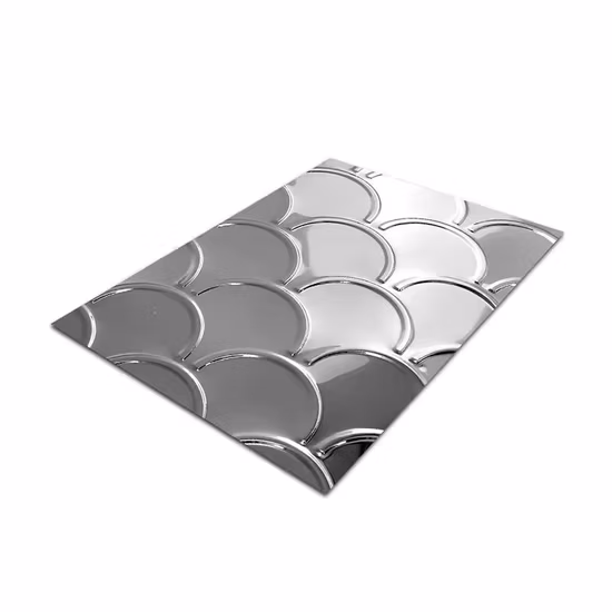 Тисненая карточка, золотистый цвет, тисненый лист нержавеющей стали 304.