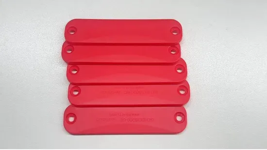 Близость 13,56 МГц/125 кГц Hf UHF RFID ABS брелок Smart ID брелок индивидуально магнитный