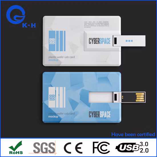 Популярная флэш-память для визитных карточек USB 2.0 3.0 для свадебного подарка 16 ГБ